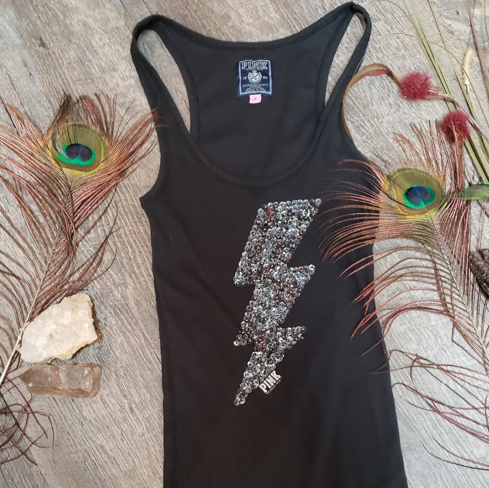 Victoria's Secret Pink Lighting Tank Top